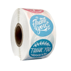 Roll of Thank You labels